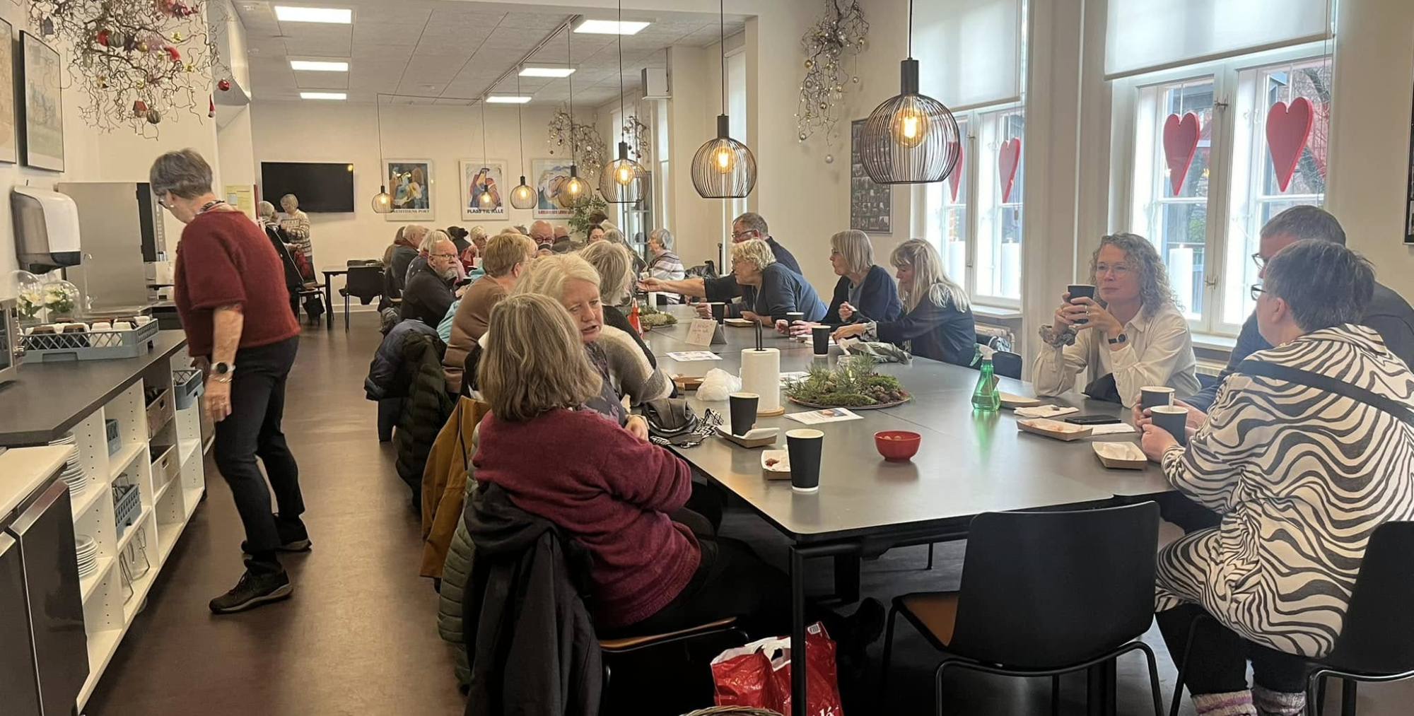 Julehygge i cafeen
